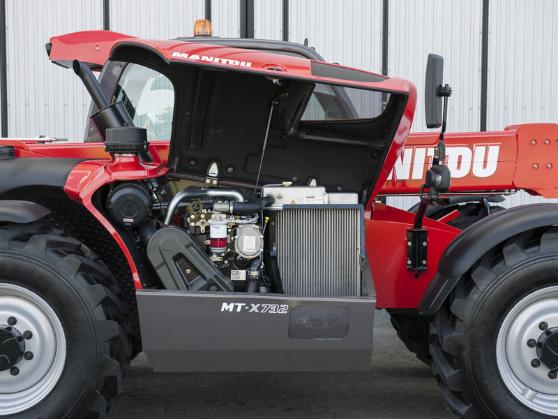 Телескопический погрузчик Manitou MLT-X 732 аренда строительной техники ...